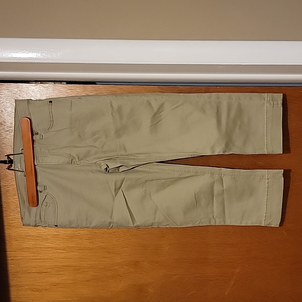 NY & CO Tan Skinny Crop Pants - Size 6